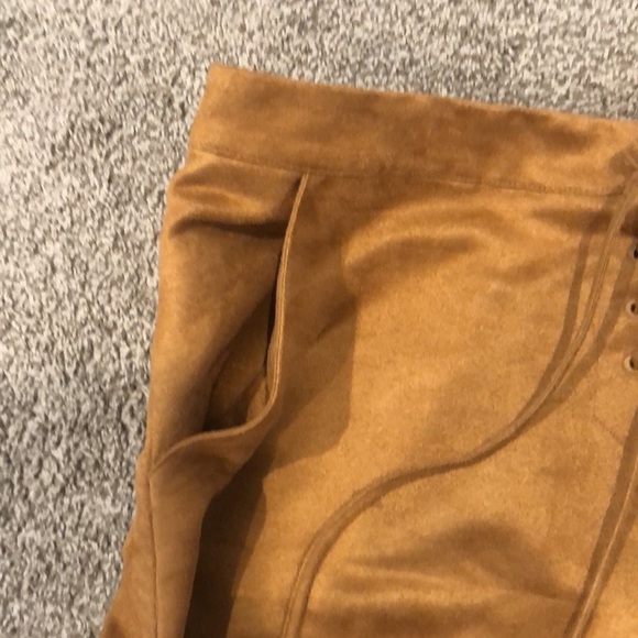Faux Suede Skirt BNWT - Picture 2 of 5
